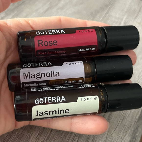 Doterra Other - DOTERRA TOUCH Bundle Rose Jasmine Magnolia Roll On Essential Oil Aromatherapy